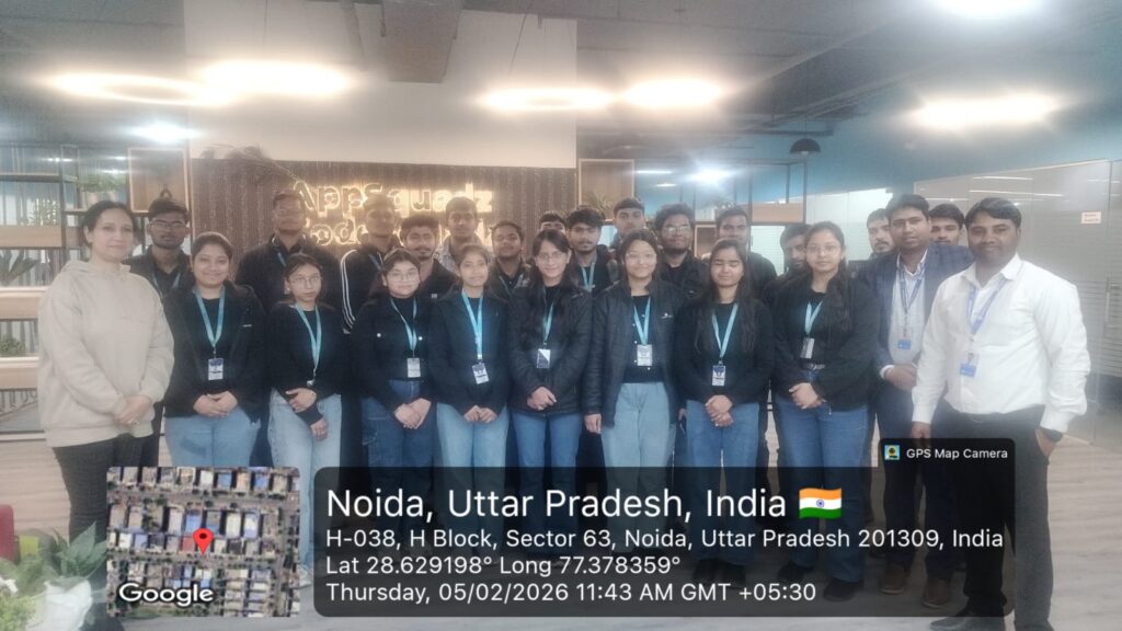 Industrial Visit to APPSquadz Software Pvt. Ltd.